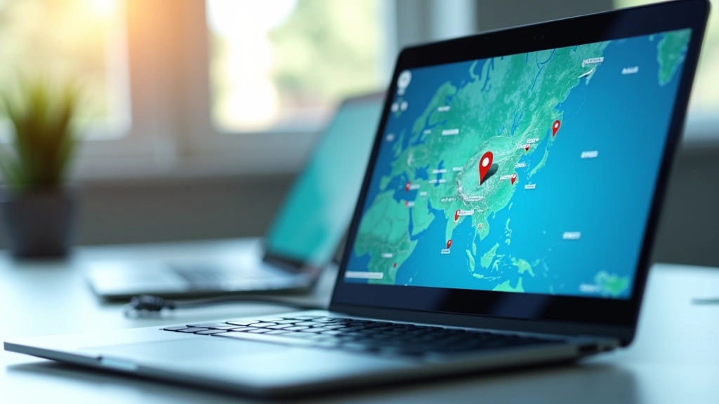 Navigācijas karte ar precīzo atrašanās vietu, GPS koordinātes ekrānā, digitālā mapa